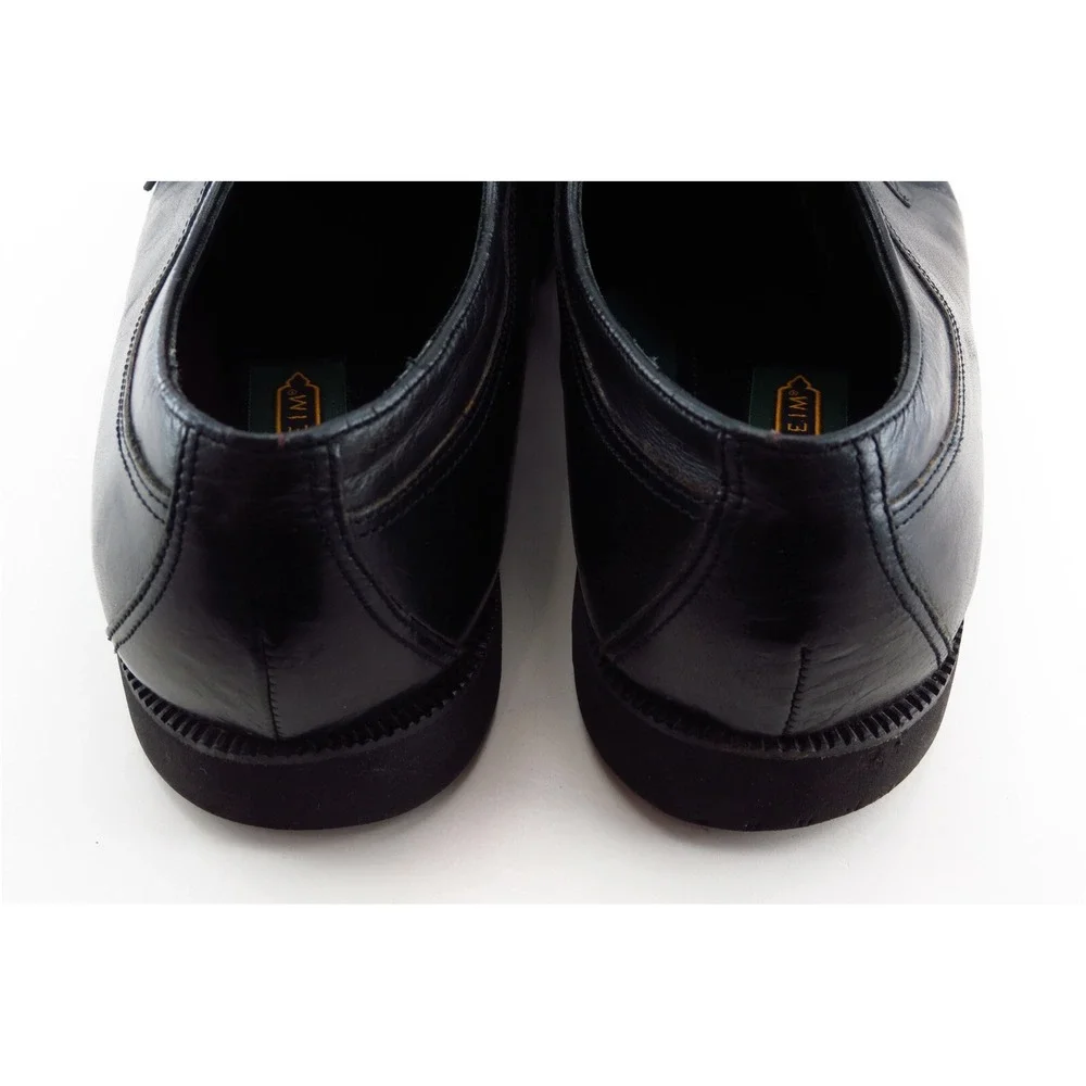 Florsheim Men's Derby Oxford Shoes Size 9.5‎ Black Leather Classic Dress Lace Up